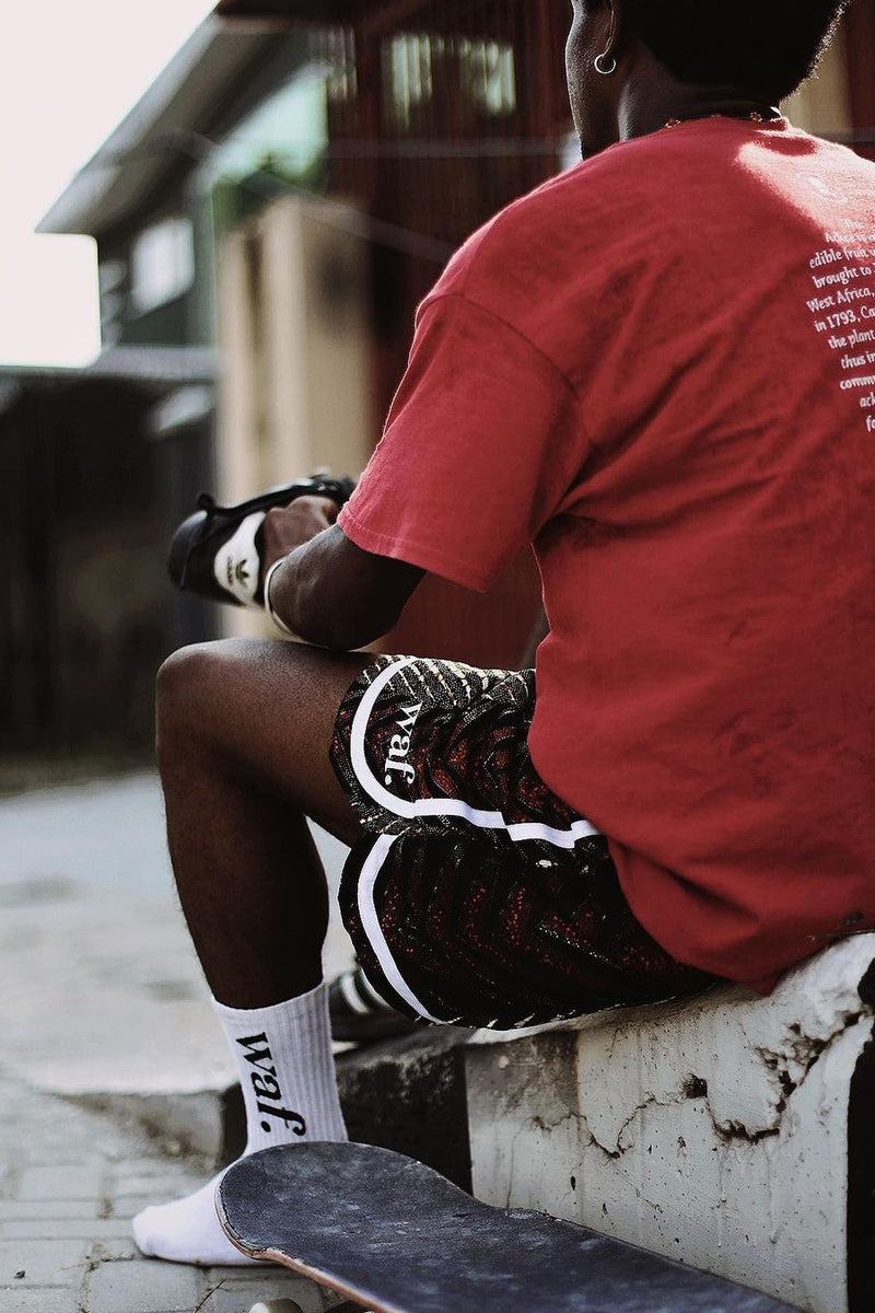 waf. Lagos Island shorts
