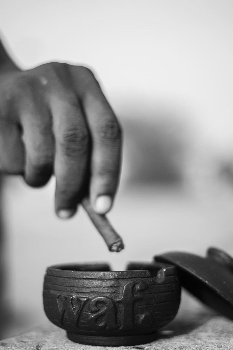 waf. Ceramic Adogan Ashtray