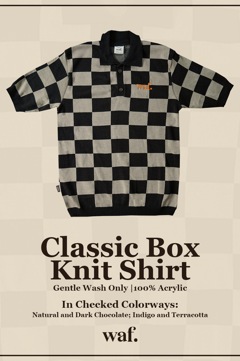 waf. Classic Knit Box Shirt