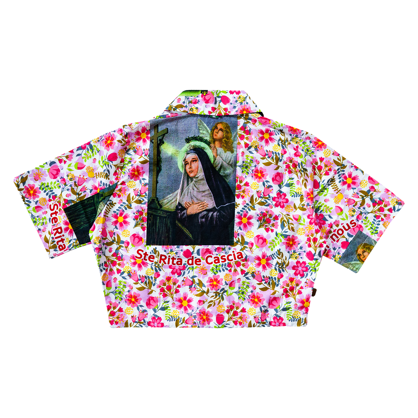 St. Rita Crop Shirt