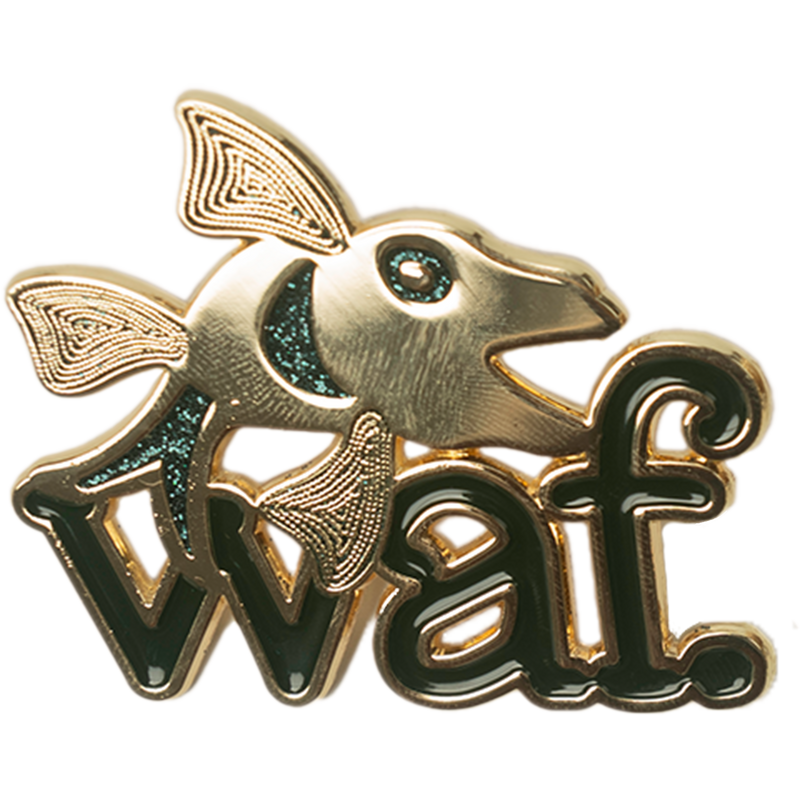 waf. EJA ENAMEL PIN (BLUE)