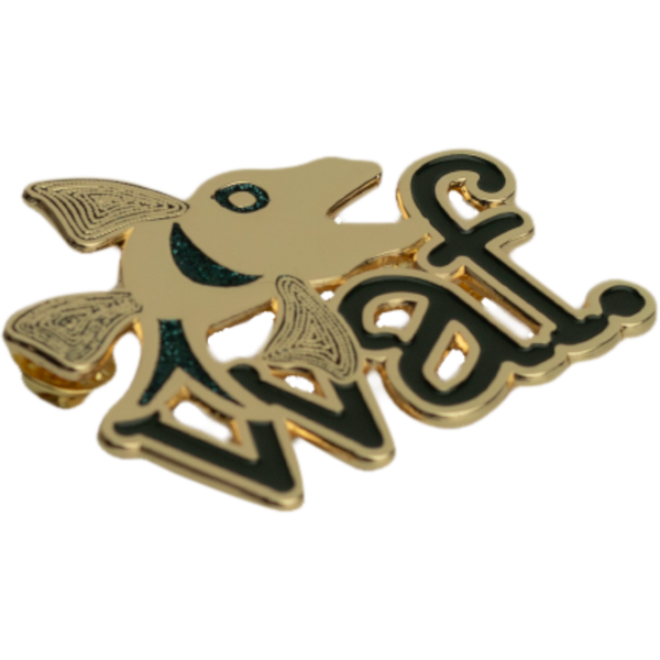 waf. EJA ENAMEL PIN (BLUE)
