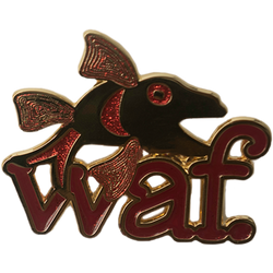 waf. EJA ENAMEL PIN (RED)